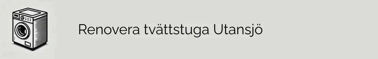 Renovera tvättstuga Utansjö